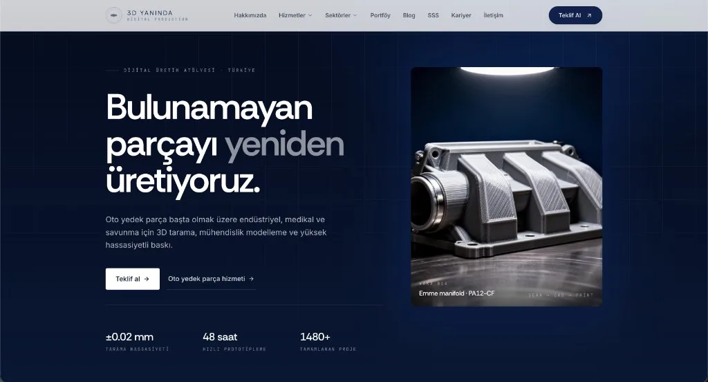 3D Yanında — Digital Production